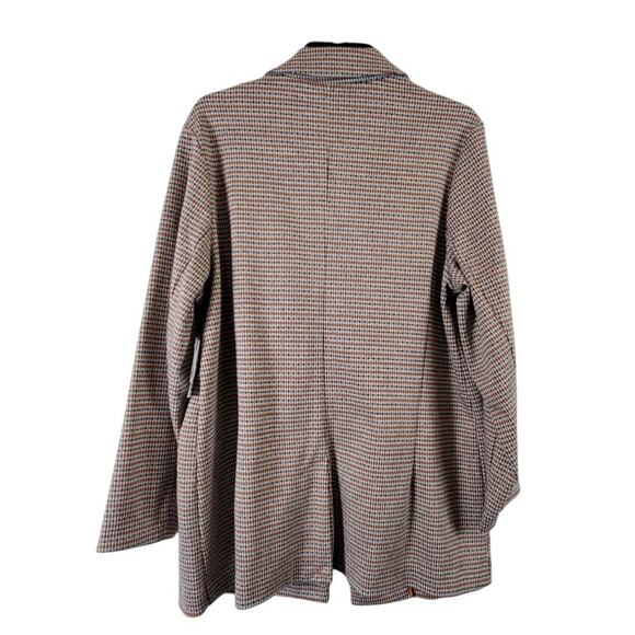 Nine West Plus OX Houndstooth Heritage Blazer - Picture 4 of 9